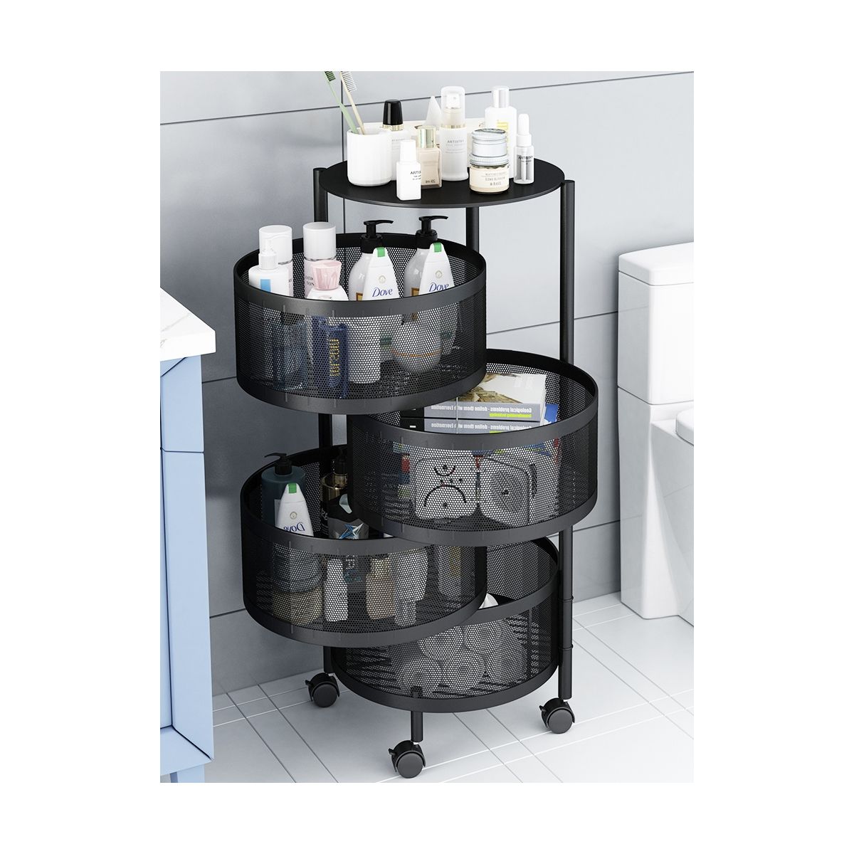 GRETAIL - Estante Cesta Cocina Frutero Verdulero Multifuncional 6 Niveles R