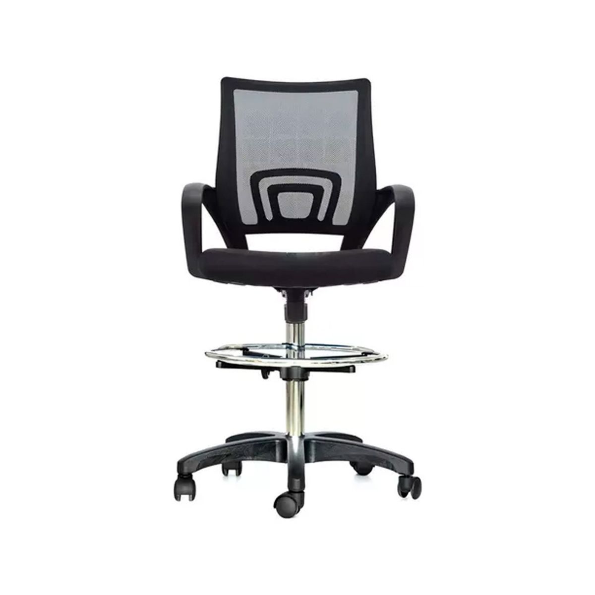 OFIDEAS - Silla Cajera Alta Atlantis Color Negro Ofideas