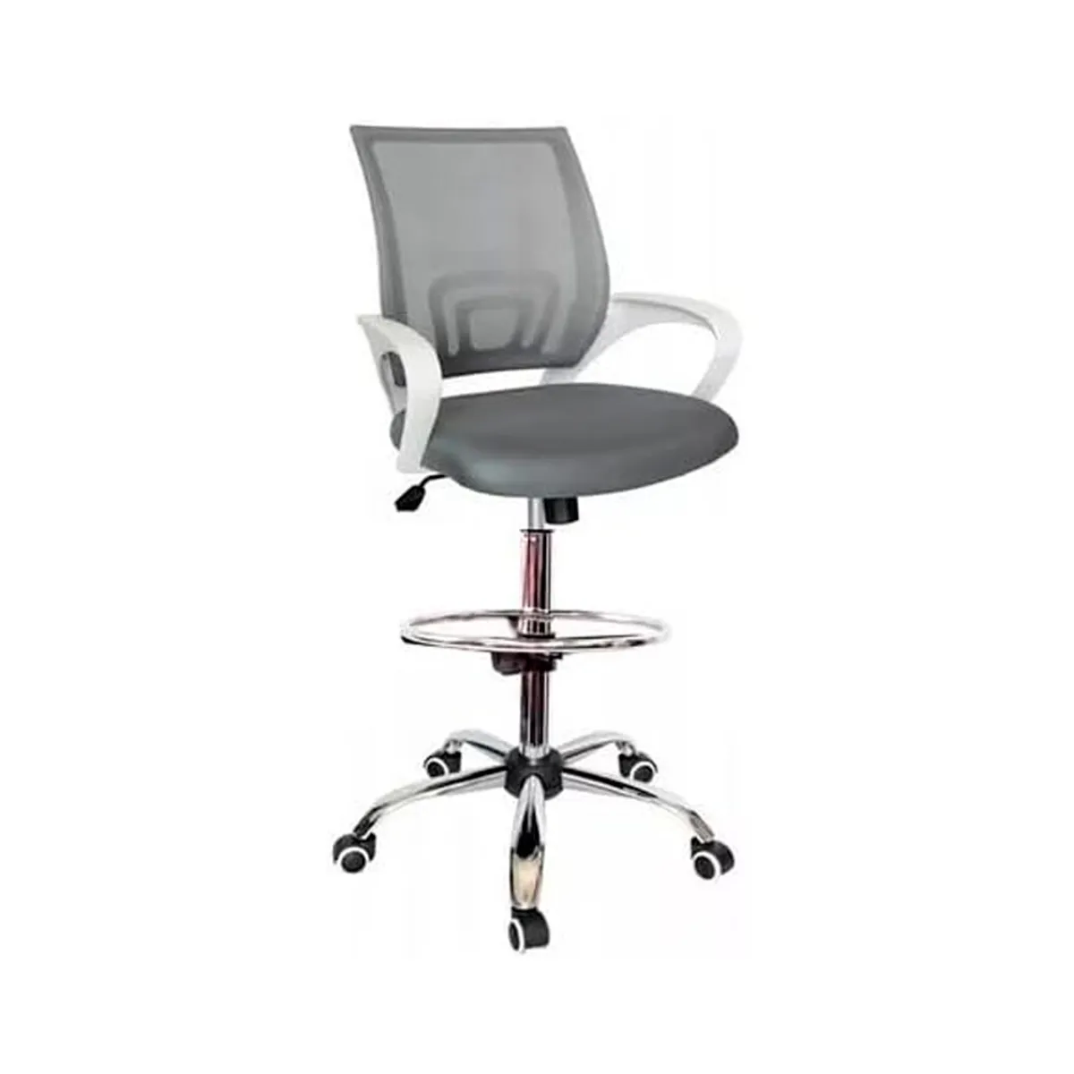 OFIDEAS - Silla Cajera Alta Atlantis Color Gris Ofideas