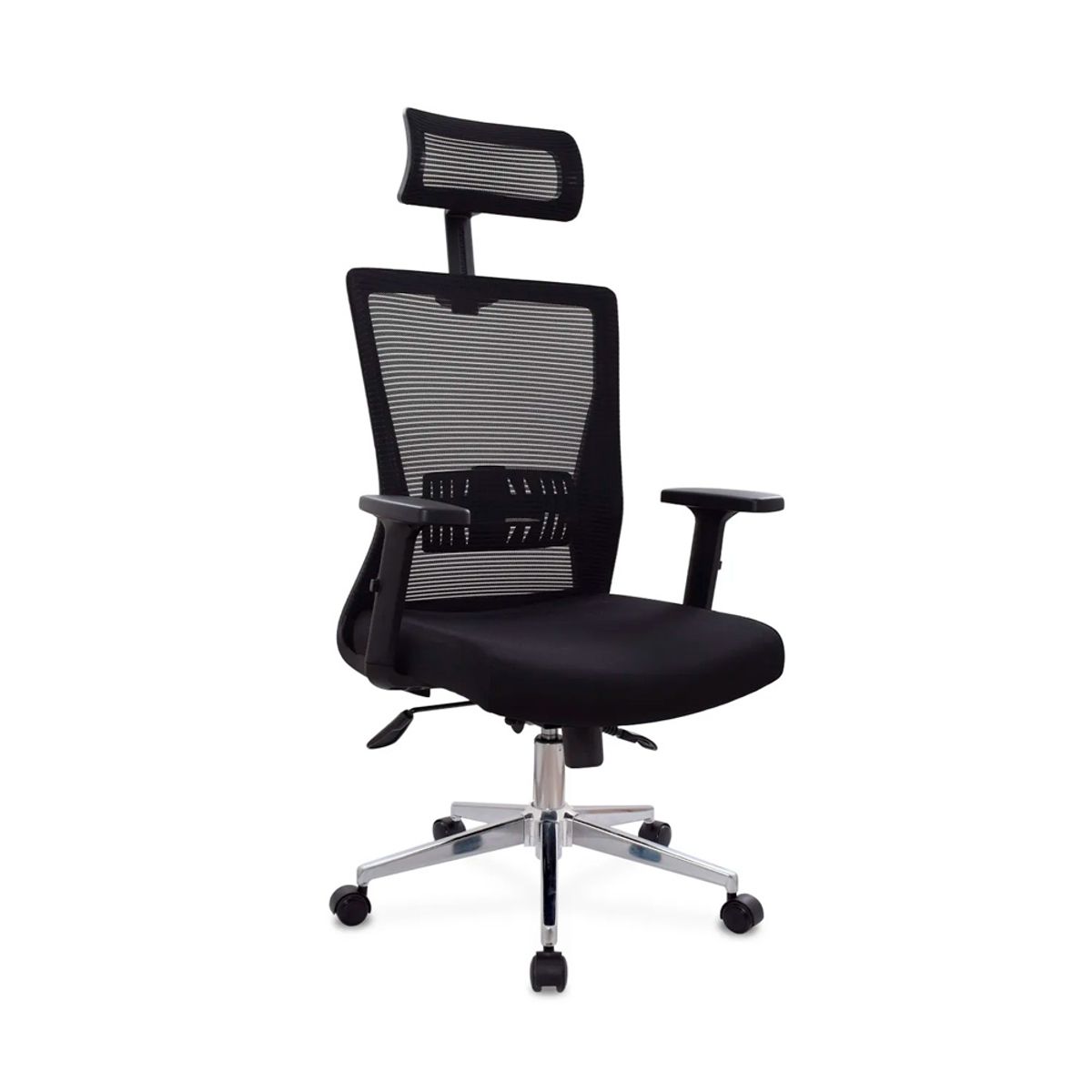 OFIDEAS - Silla De Oficina Ergonómica  Ken Color Negro Mecanismo Lab Ofideas