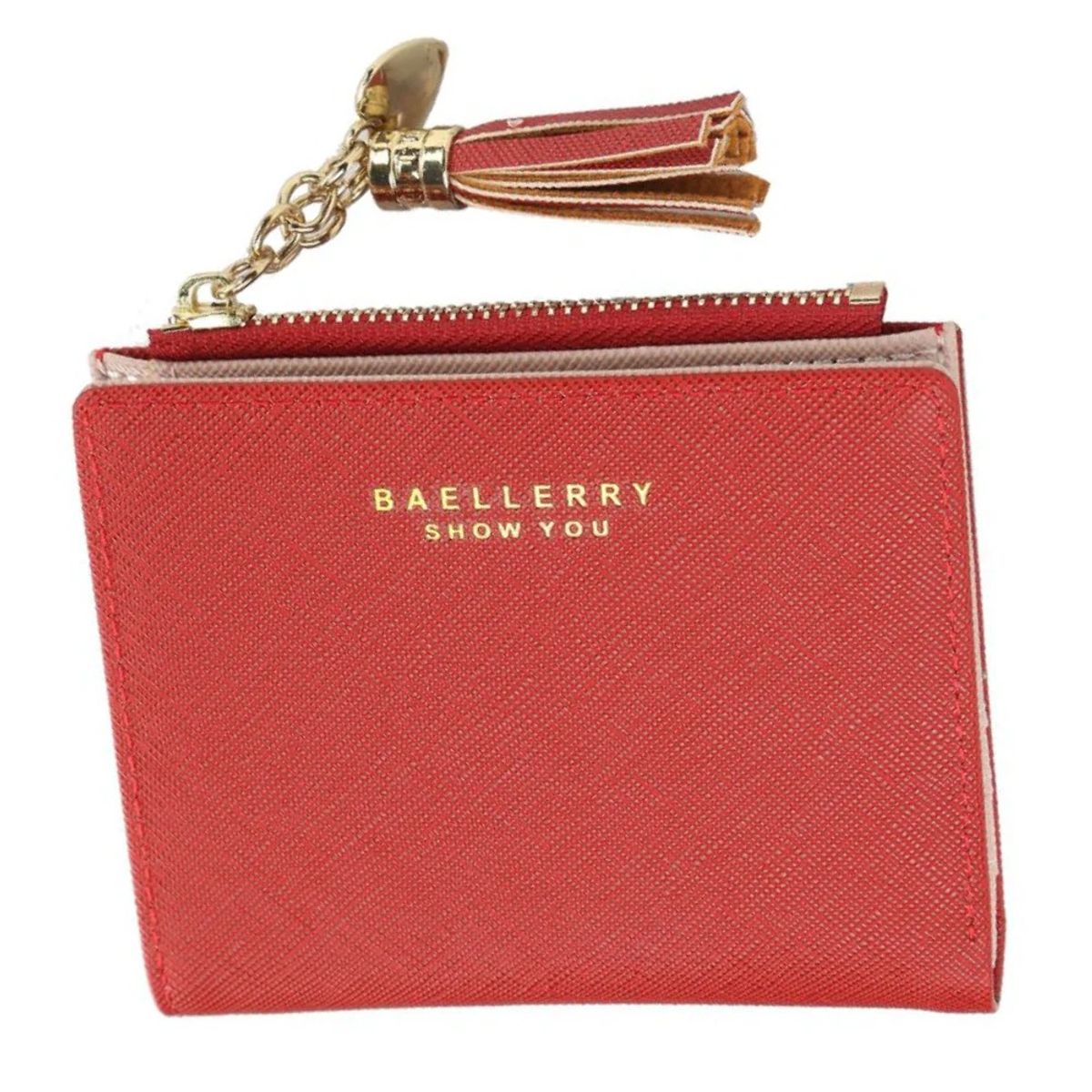 BAELLERRY - Billetera de Cuero Vegano PU para dama DR028