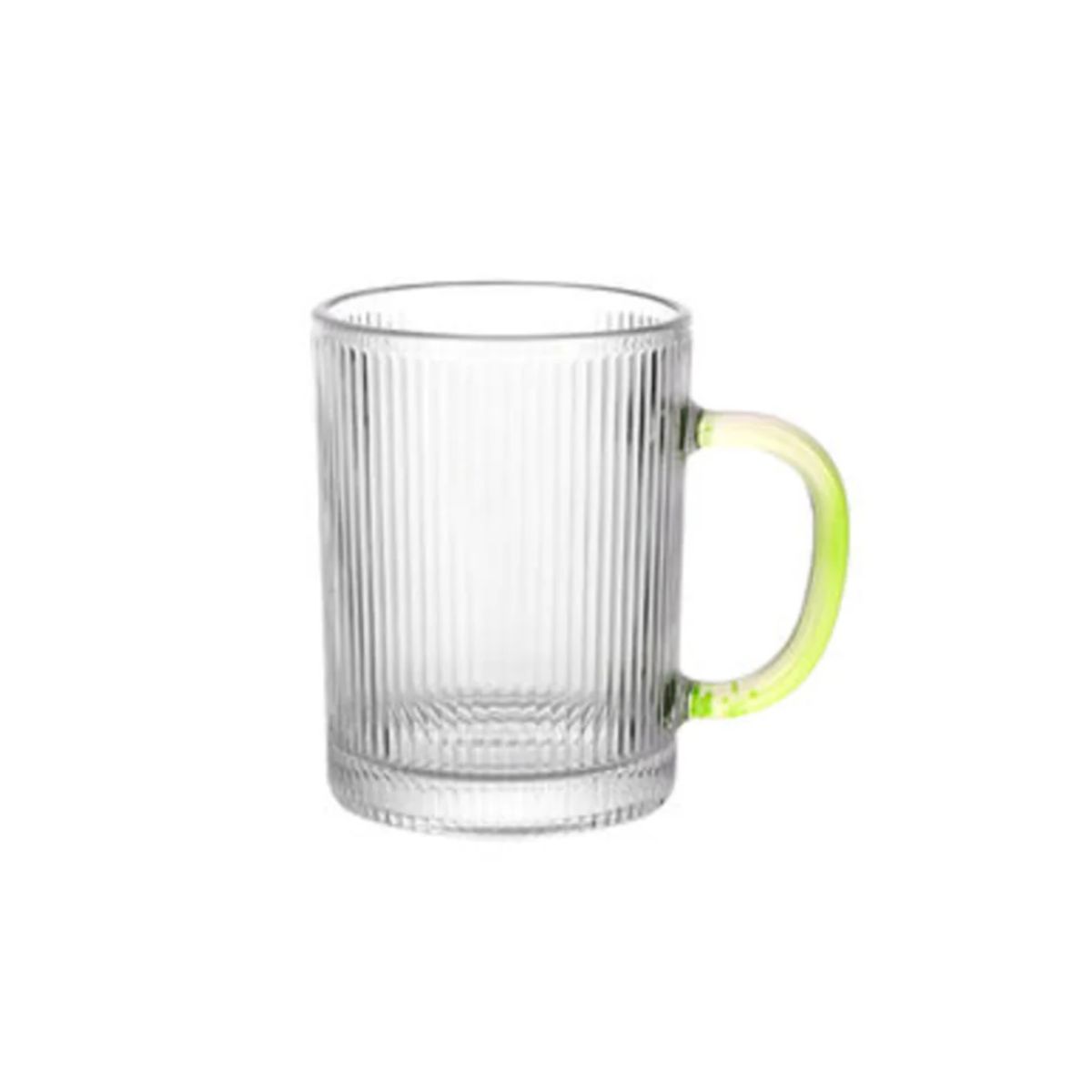 GENERICO - Taza de vidrio Rainbow Mug Verde 390ml-