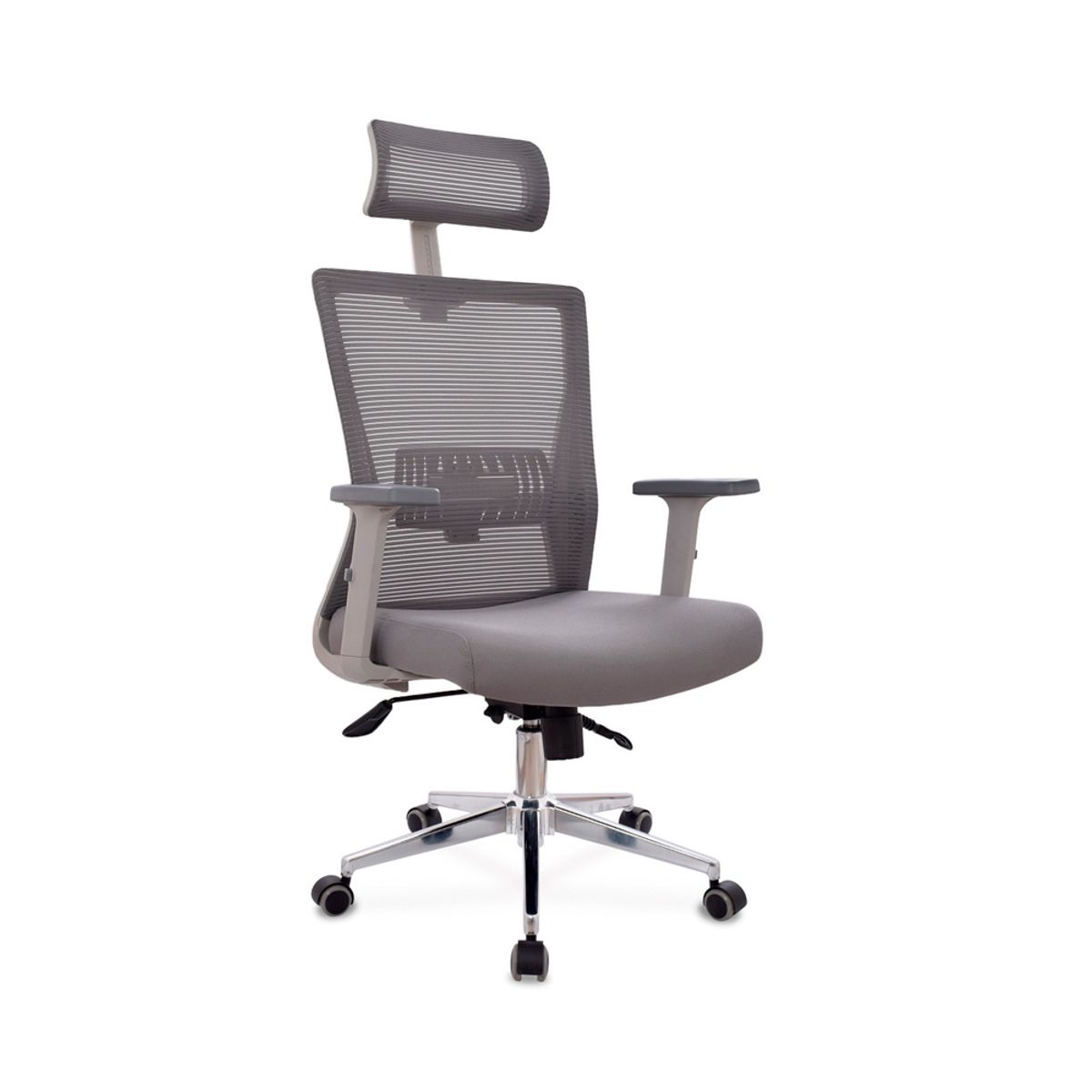 OFIDEAS - Silla De Oficina Ergonómica  Ken Color Gris  Mecanismo Lab Ofideas