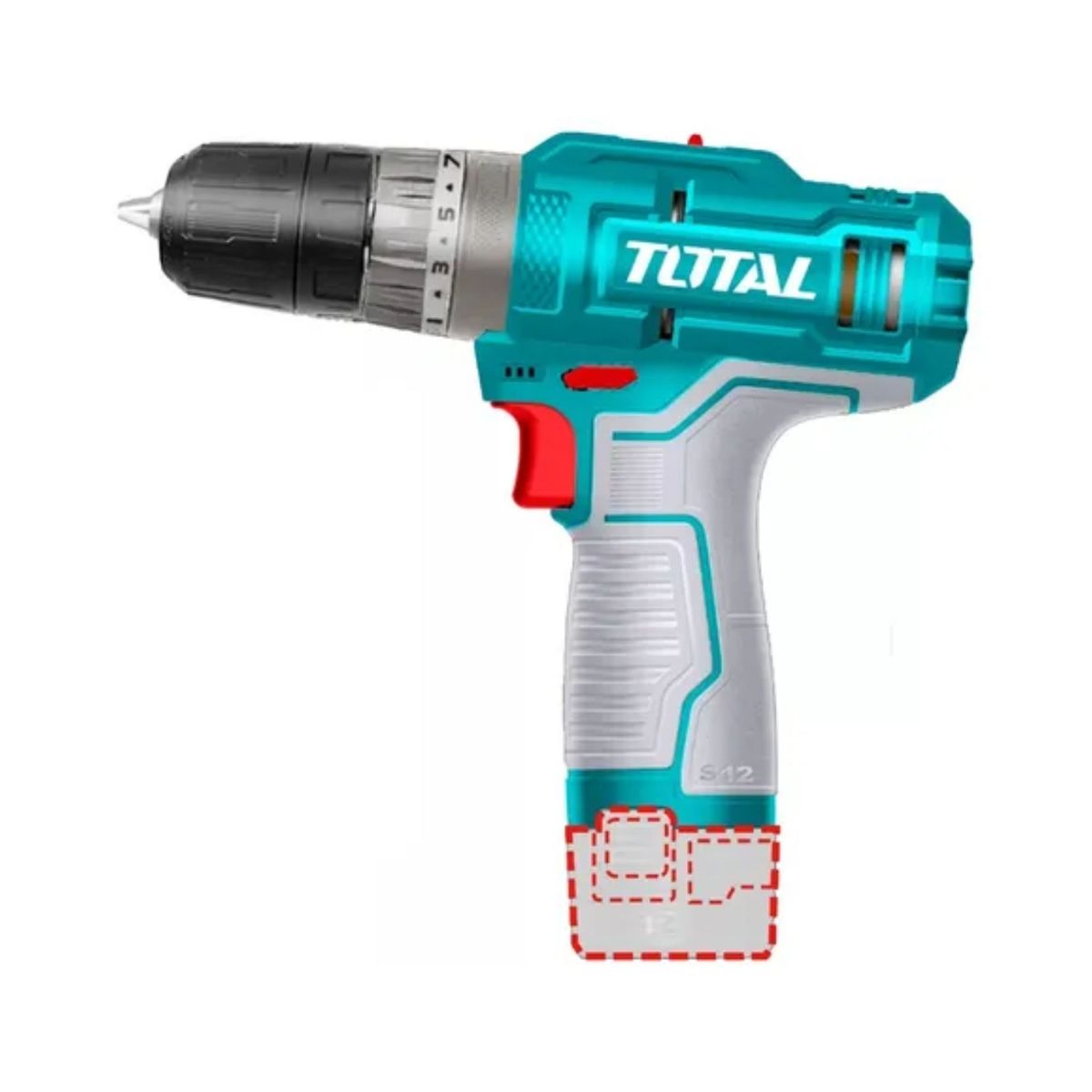 TOTAL TOOLS - Taladro Atornillador 12V TOTAL