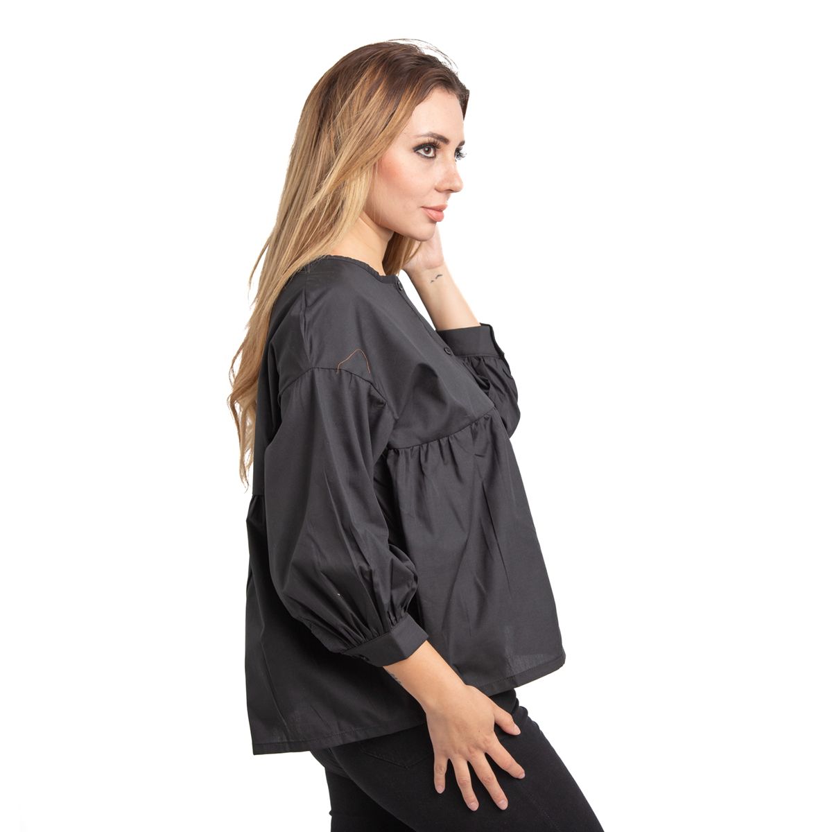 NEBULA - Blusa Jules - Nébula - Negro