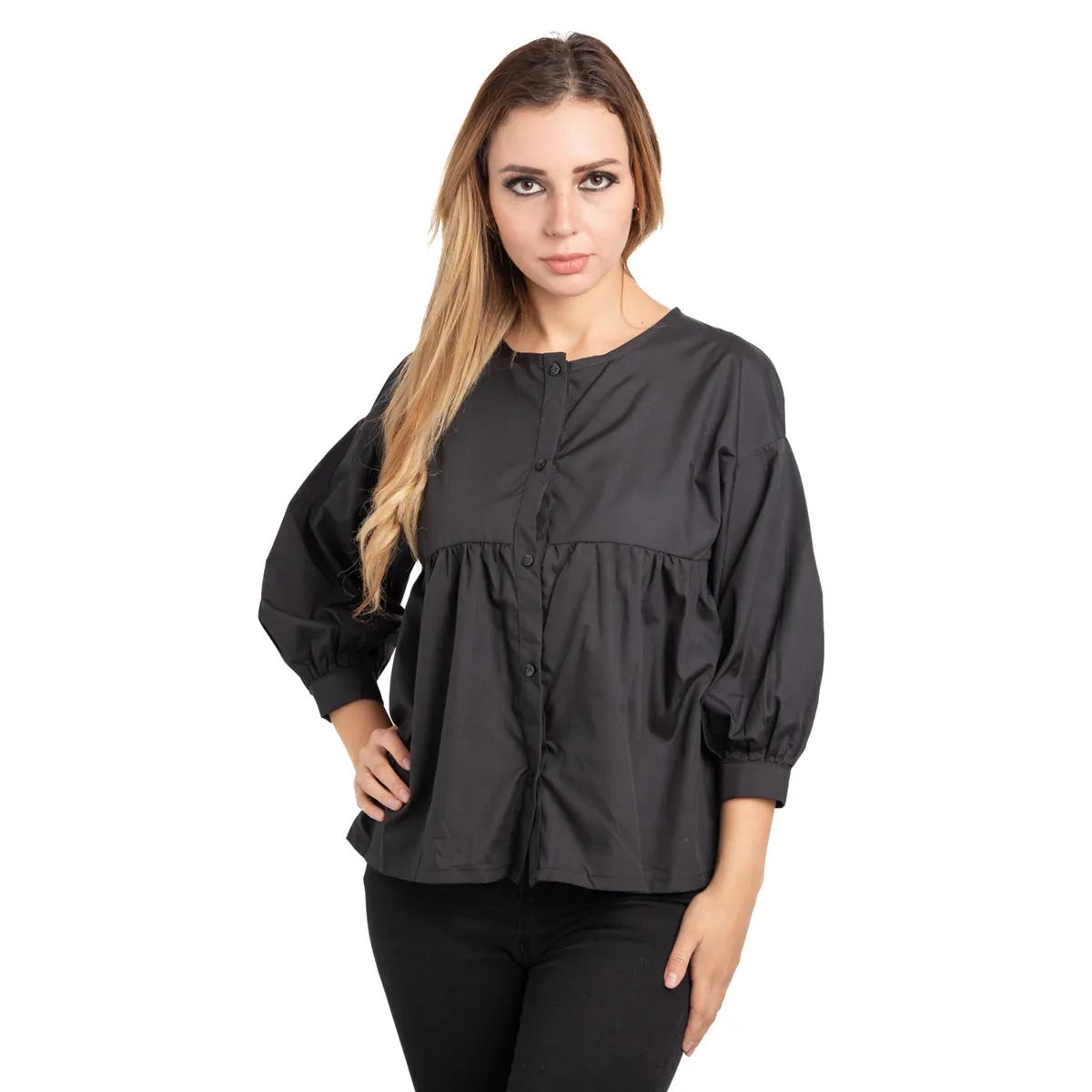 NEBULA - Blusa Jules - Nébula - Negro