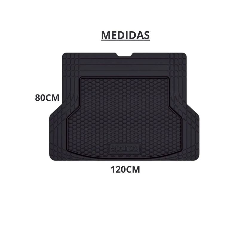 SPARCO - PISO PROTECTOR DE MALETERA UNIVERSAL SPARCO AUTO CAMIONETA