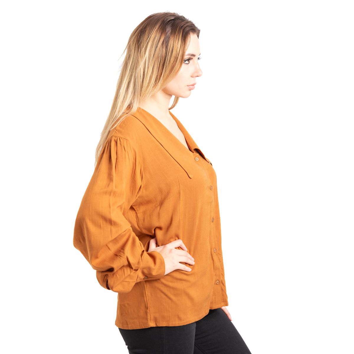 NEBULA - Blusa Lu - Nébula - Marrón