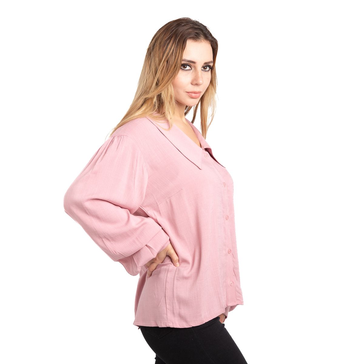 NEBULA - Blusa Lu - Nébula - Rosado
