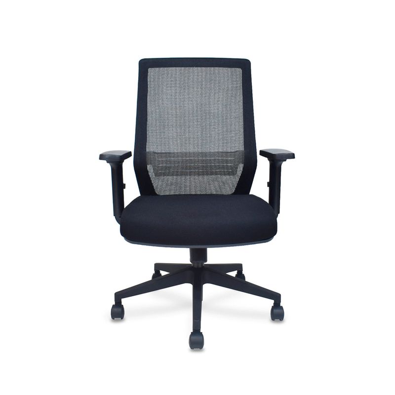 OFIDEAS - Silla De Oficina Ergonómica Musk Gerente Syncro Negro Ofideas