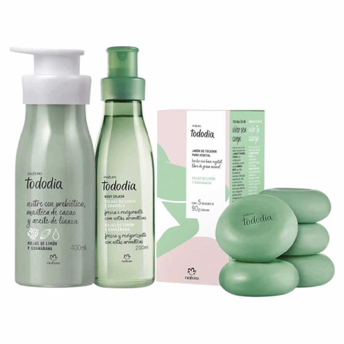 NATURA - Tododia Hojas de Limón y Guanábana Pack x3 - Natura