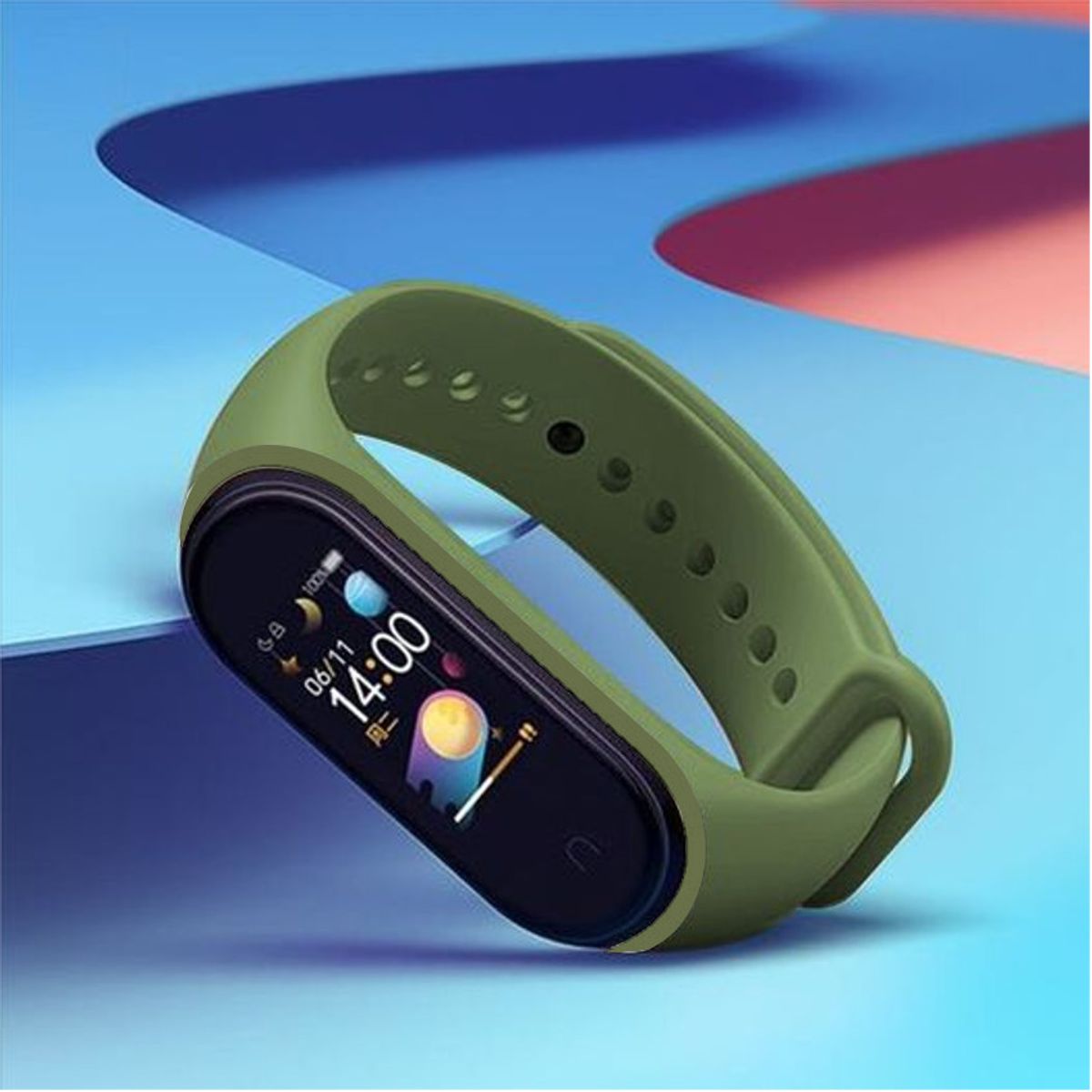 GENERICO - Correa look xiaomi mi band 4 / mi band 3 sport resistente agua sudor