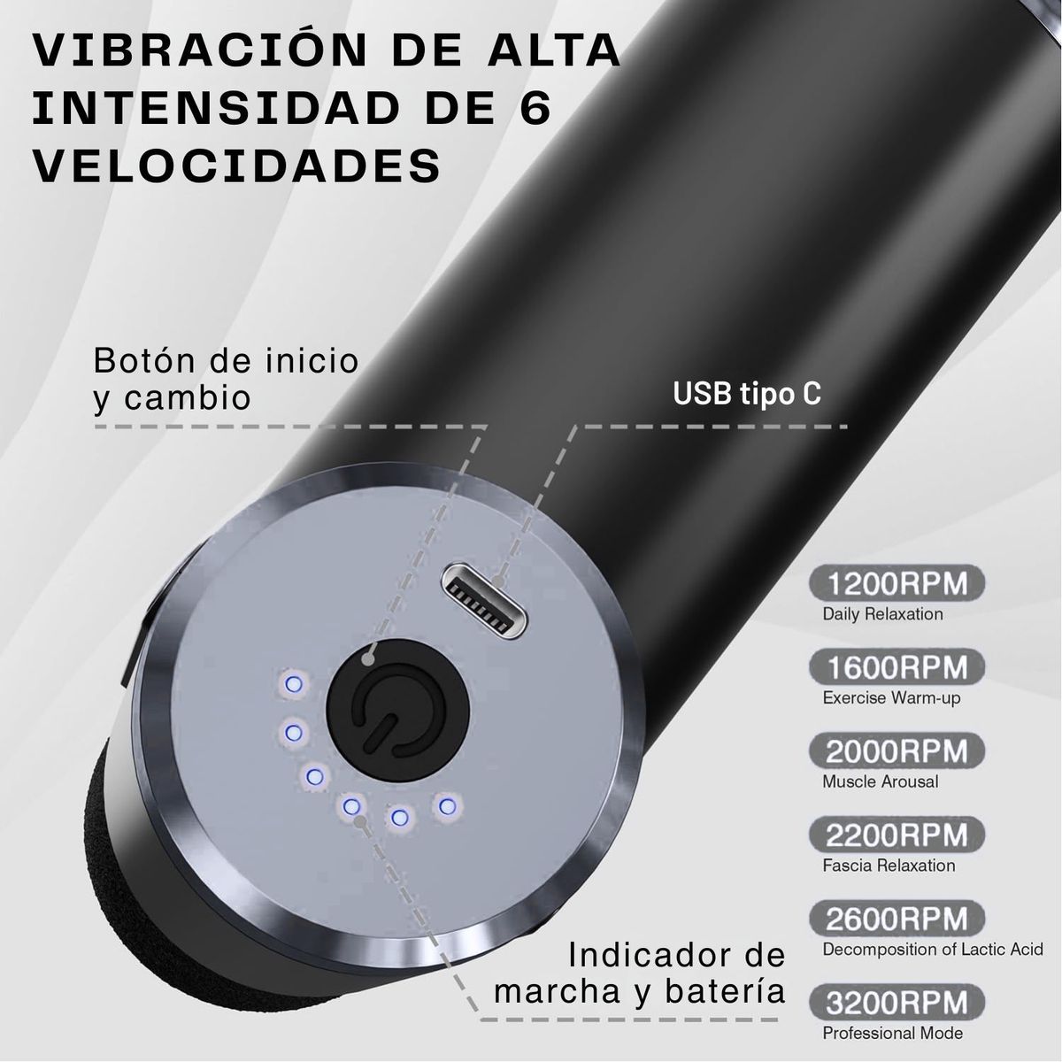 MASSAGE GUNS - Massage Gun Profesional LEXT Alivio Dolores y Estrés