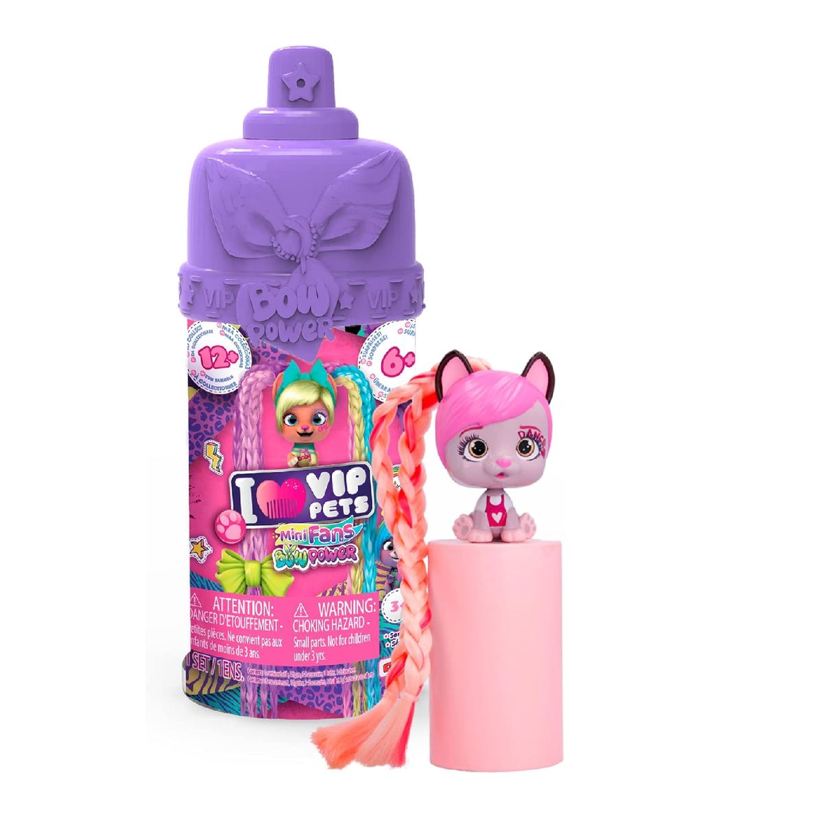 VIP PETS - Juguete Muñeca Vip Pets Mini Fans Bow Power + Accs
