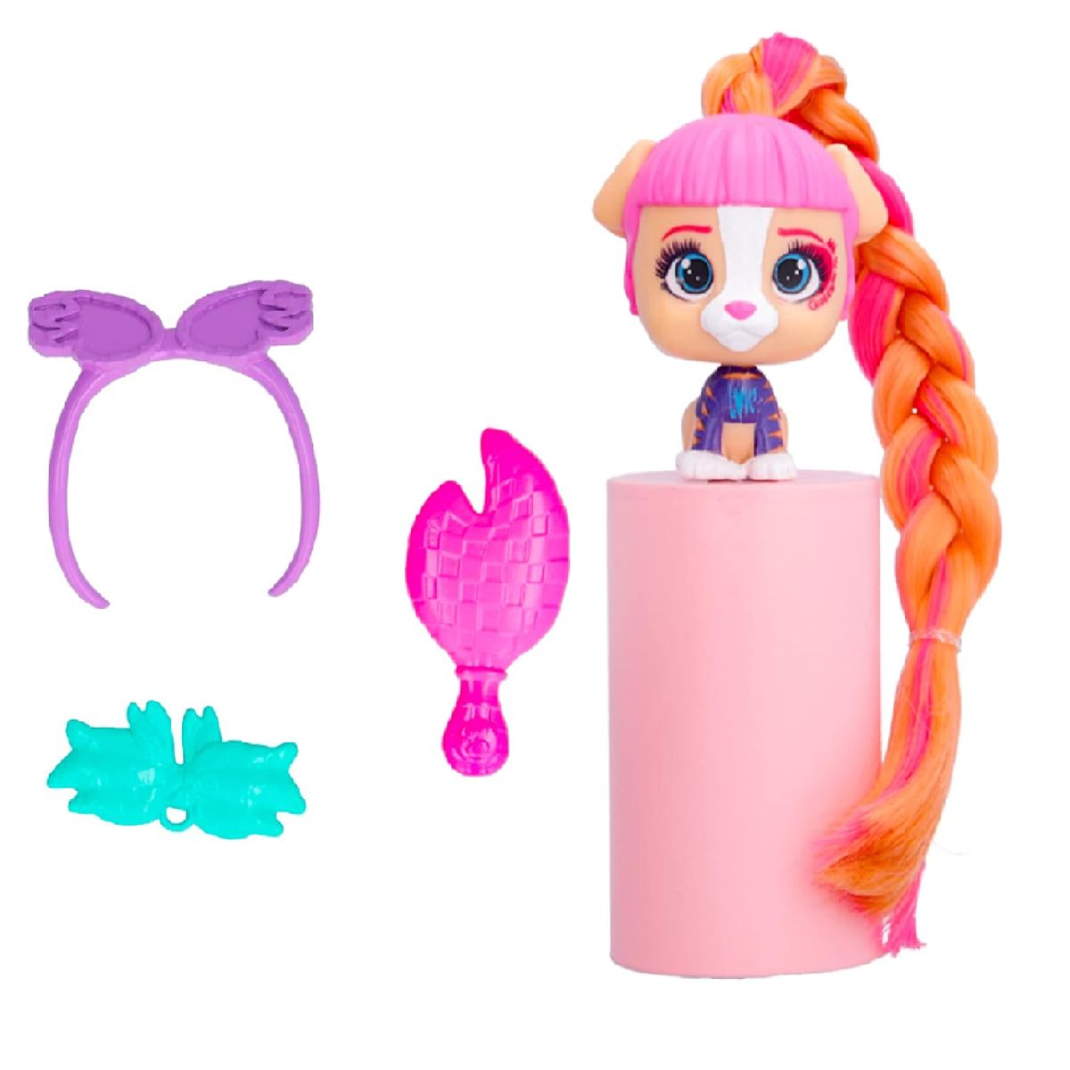 VIP PETS - Juguete Muñeca Vip Pets Mini Fans Bow Power + Accs