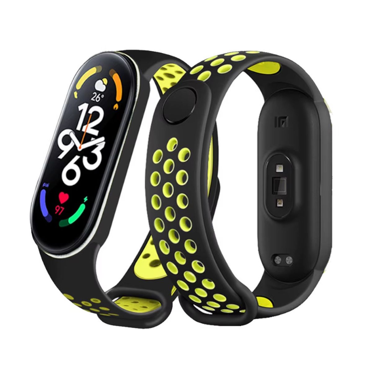 GENERICO - Correa Para Xiaomi Mi Band 5/Mi Band 4 Y 3 Sport resistente agua sudor