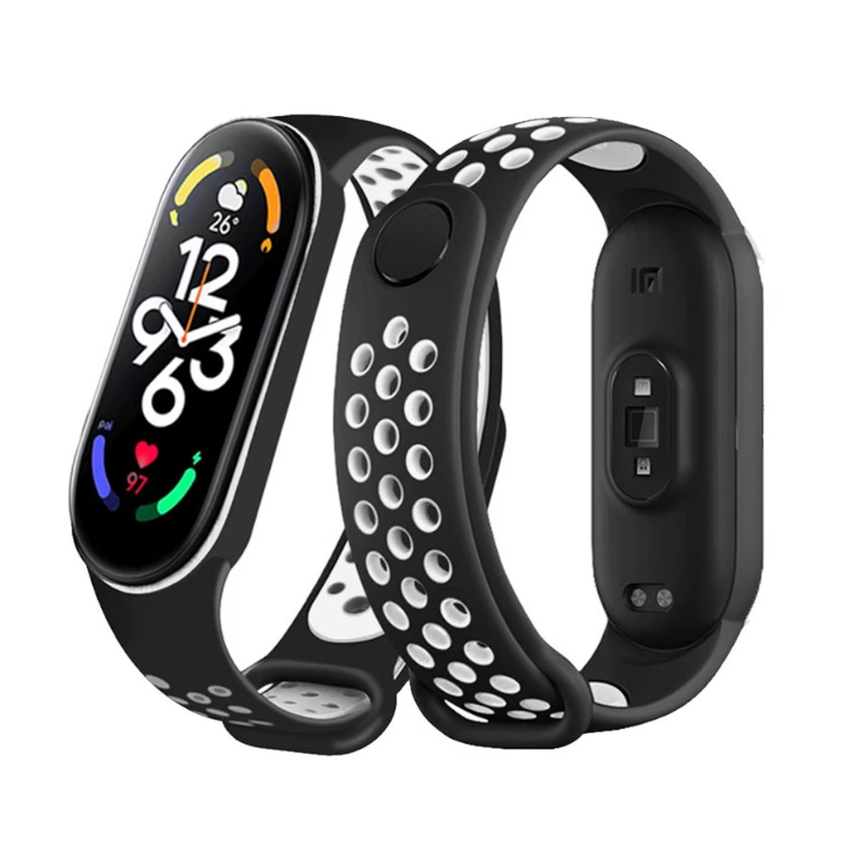 GENERICO - Correa Para Xiaomi Mi Band 5/Mi Band 4 Y 3 Sport resistente agua sudor