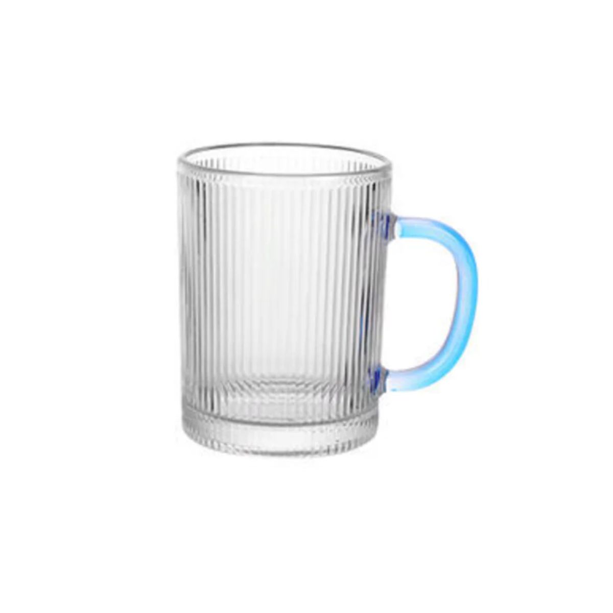 GENERICO - Taza de vidrio Rainbow Mug Azul 390ml