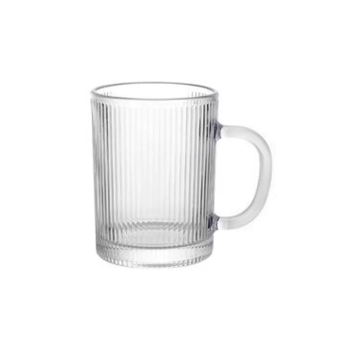 GENERICO - Taza de vidrio Rainbow Mug 390ml