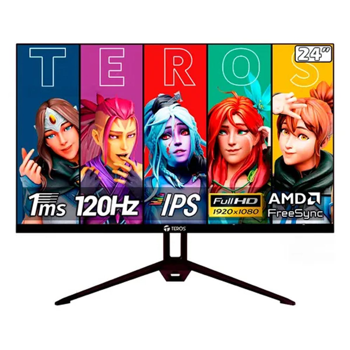 TEROS - Monitor Teros TE-2415S 238″ IPS FHD 120Hz 1Ms