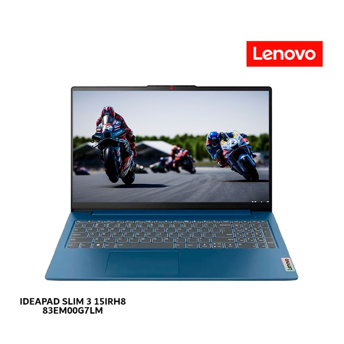 LENOVO - Laptop Lenovo IdeaPad Slim 3 15IRH8 Core i5 13420H/ 16Gb DDR5 / 512Gb SSD/ 15.6″ FHD - 83EM00G7LM