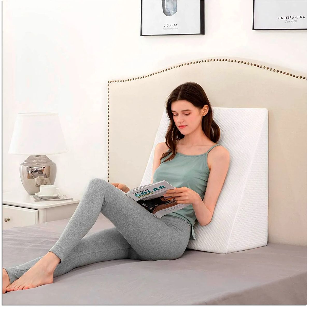 OEM - Almohada Antireflujo Memory Foam Con Infusion de Gel