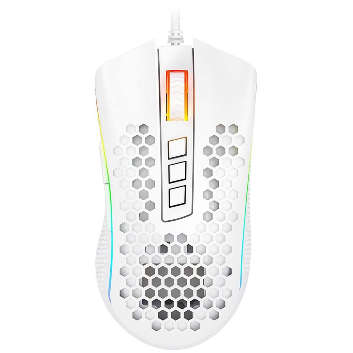 REDRAGON - MOUSE GAMER STORM ELITE M988 BLANCO REDRAGON