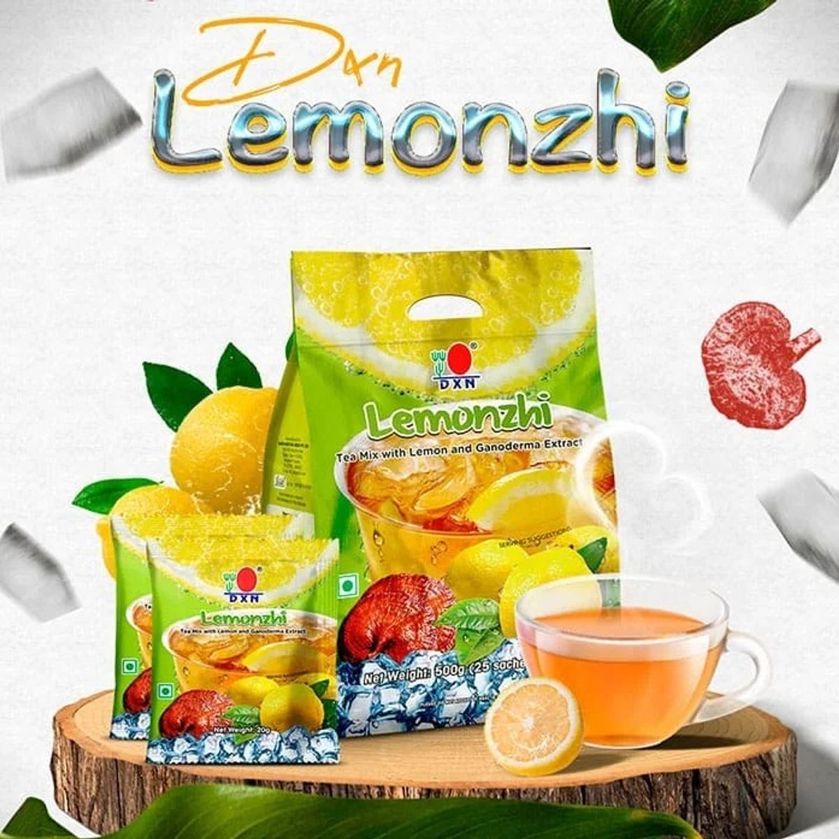 DXN - Dxn Mezcla Ganoderma Te y Limón -Lemonzhi 20s x 22g cu