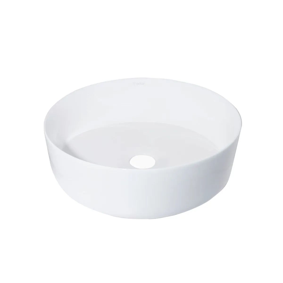 VAINSA - Bowl de Loza Mod Circular Blanco Mate 36x36x11cm