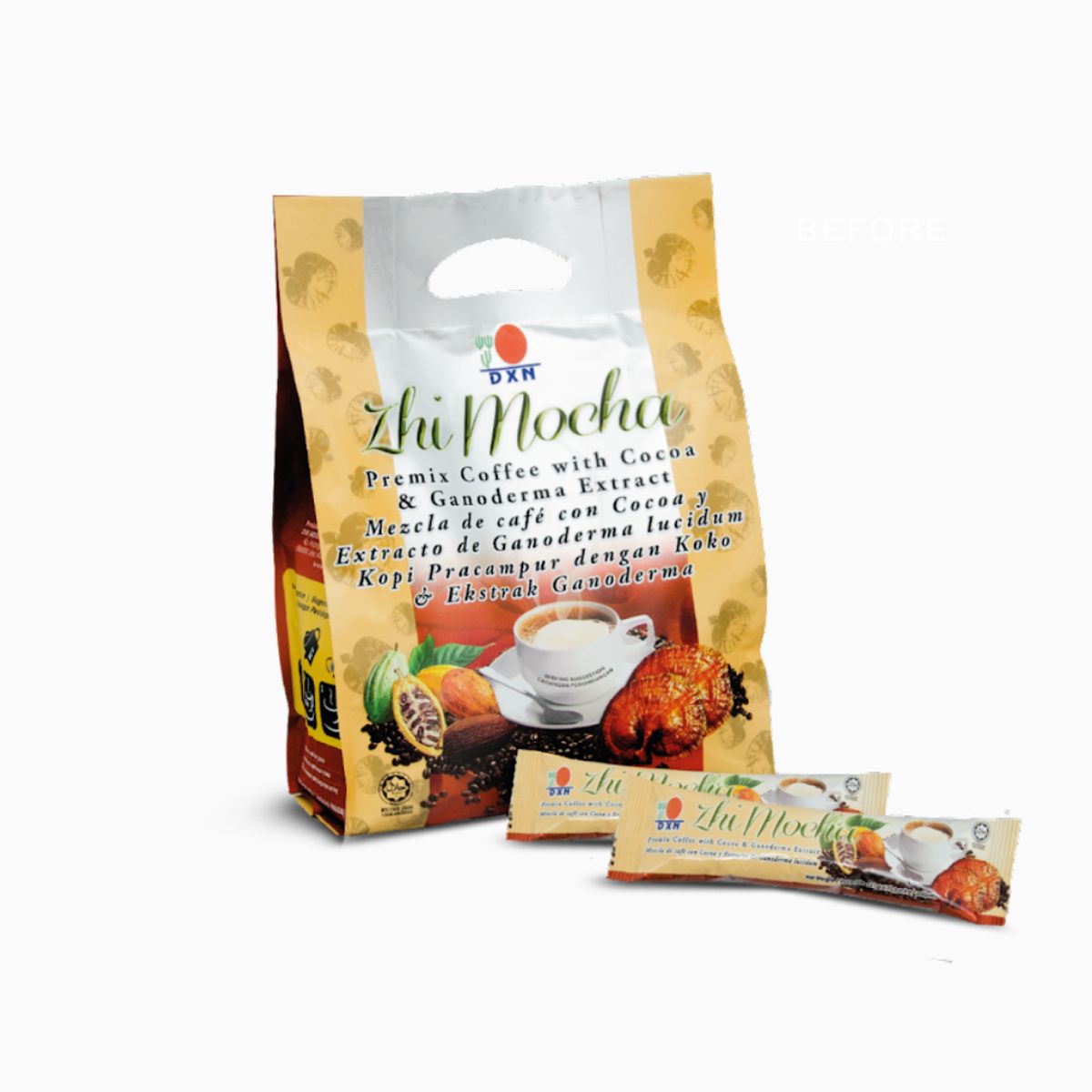 DXN - Dxn Mezcla Ganoderma Cacao y Cafe -Zhi Mocha