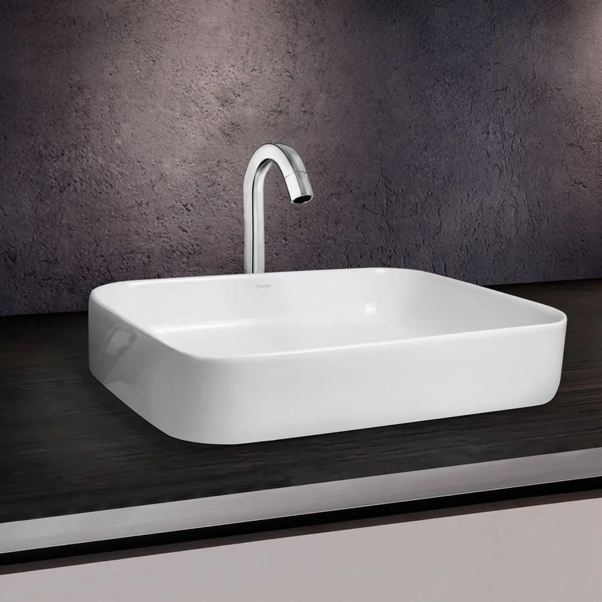 VAINSA - Bowl de Loza Mod Rectangular Blanco 39x50x13cm