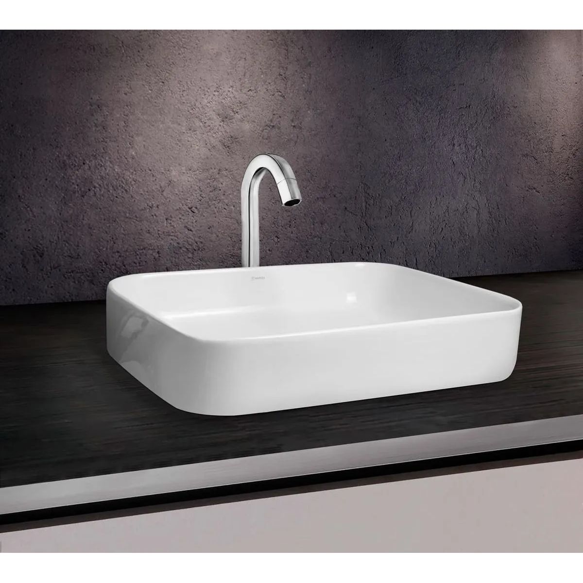 VAINSA - Bowl de Loza Mod Rectangular Blanco 39x50x13cm