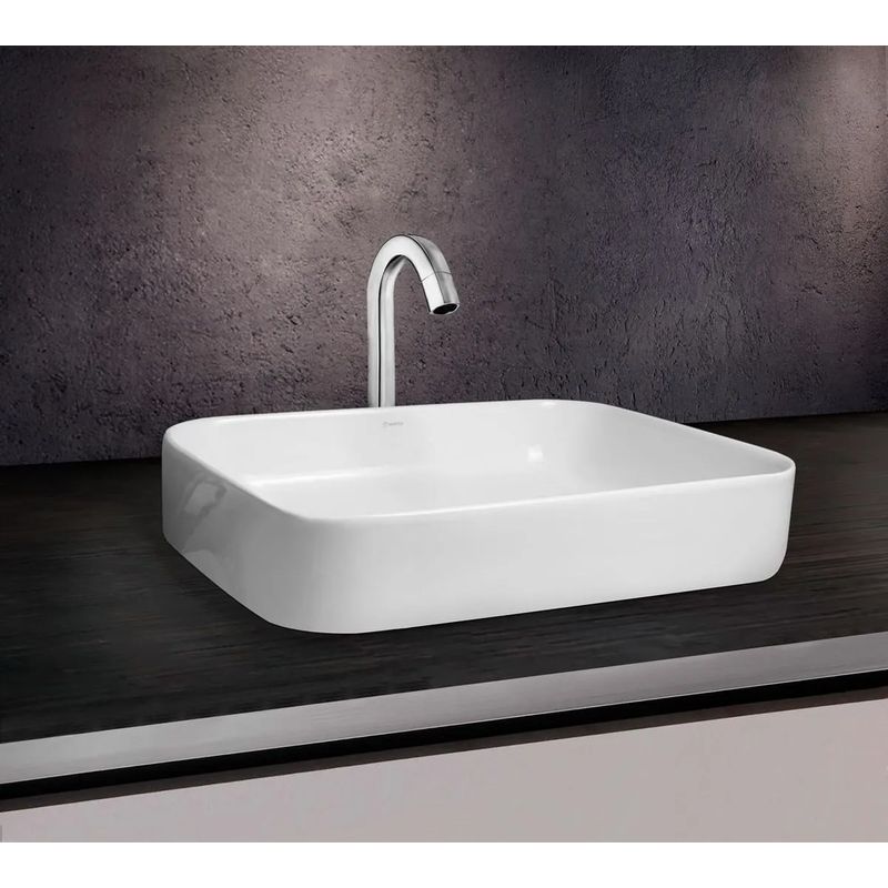 VAINSA - Bowl de Loza Mod Rectangular Blanco 39x50x13cm