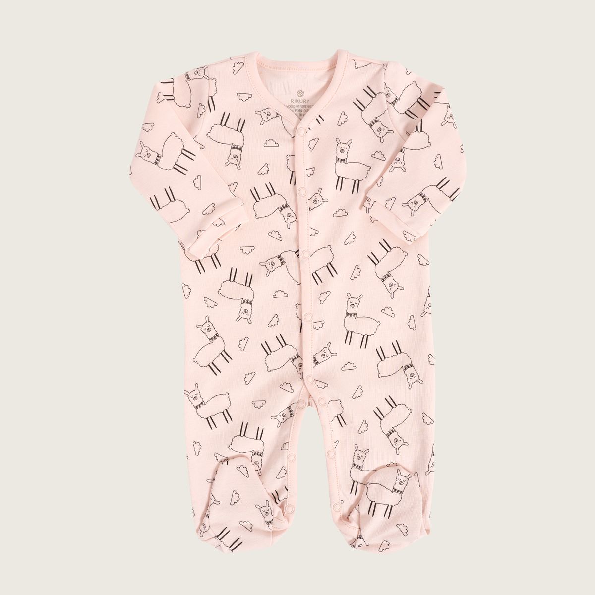 RIKURIY - Enterizo de llamita rosa