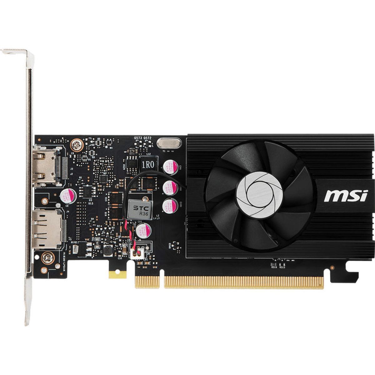 Msi - Tarjeta de Video MSI GT 1030 4GB DDR4 Low Profile OC
