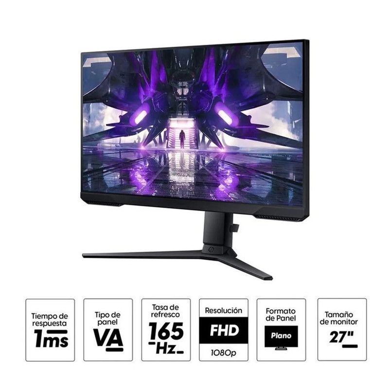 SAMSUNG - Monitor Samsung Odyssey G3 27 LS27DG300ELXPE