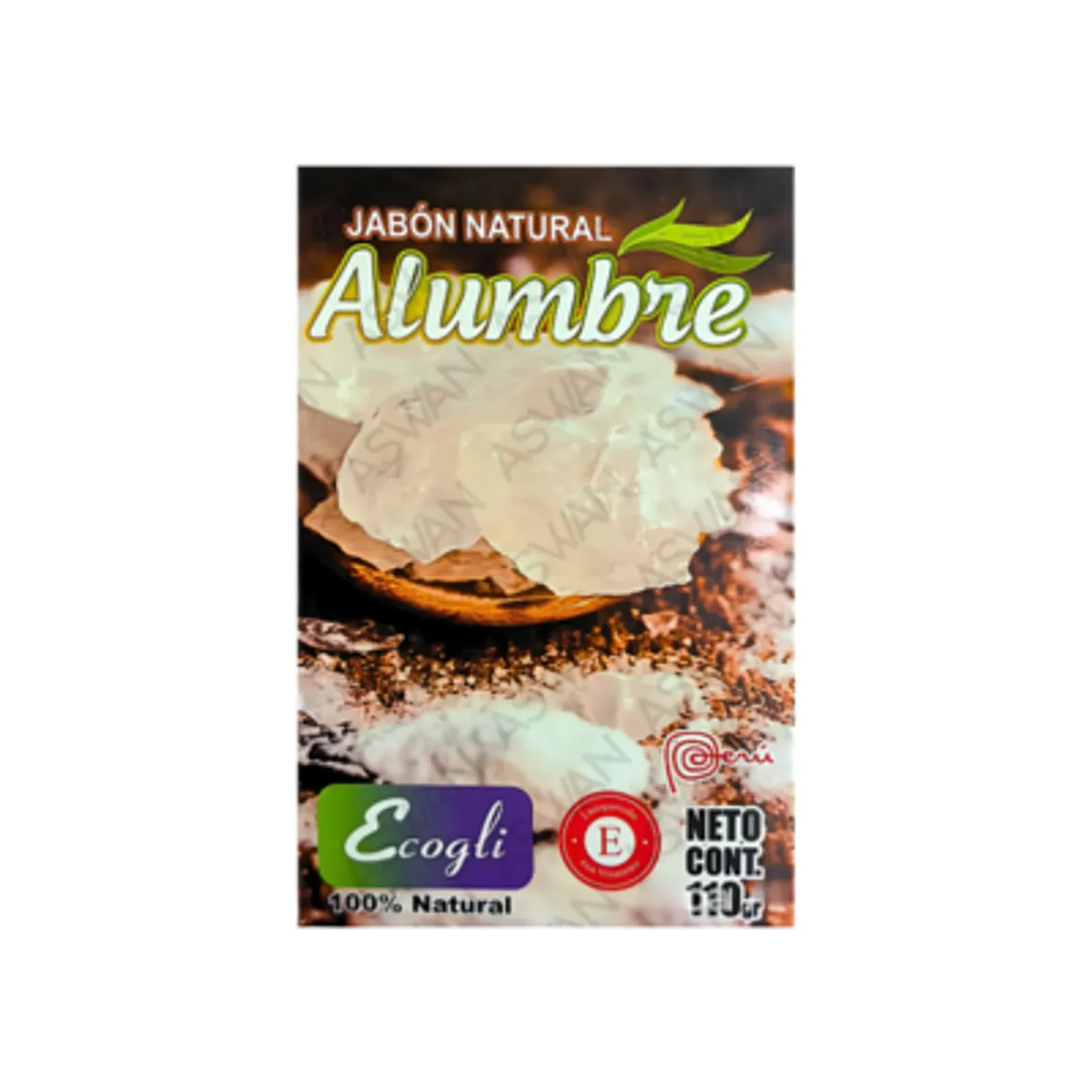 GENERICO - JABÓN NATURAL DE ALUMBRE 110G