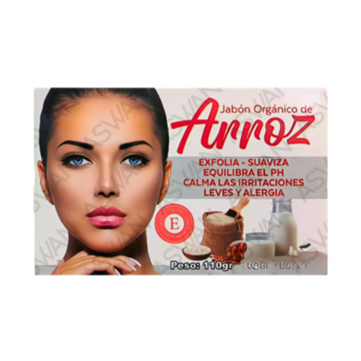 GENERICO - JABÓN ORGÁNICO DE ARROZ 110G
