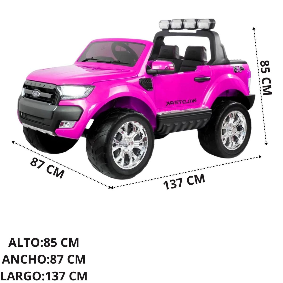 FORD - Carro a Bateria Ford Ranger Wildtrak De 12 V.