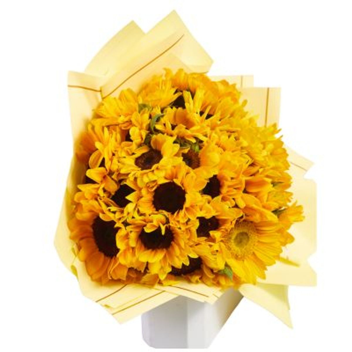 GENERICO - Ramo de 30 Girasoles Amarillos