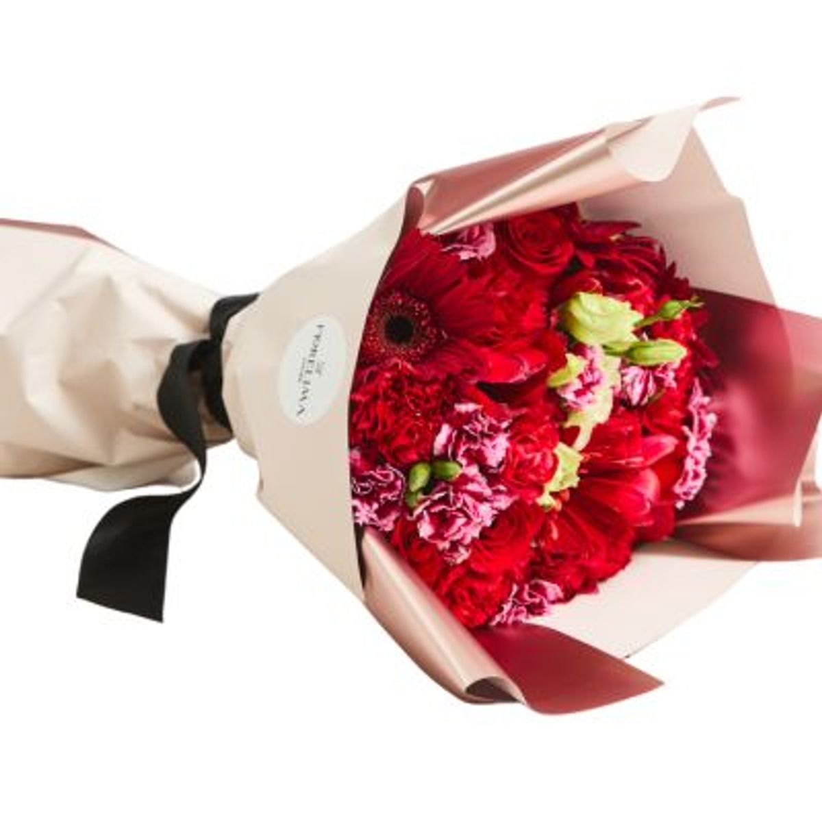 GENERICO - Ramo de Rosas Gerberas Claveles rojos