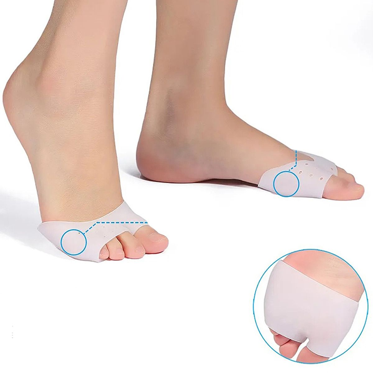 GENERICO - Puntera abierta metatarsianos 1 par ROSS