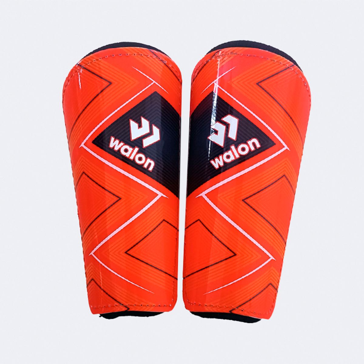 WALON - CANILLERAS CON TIRAS FUTBOL NIÑO NARANJA