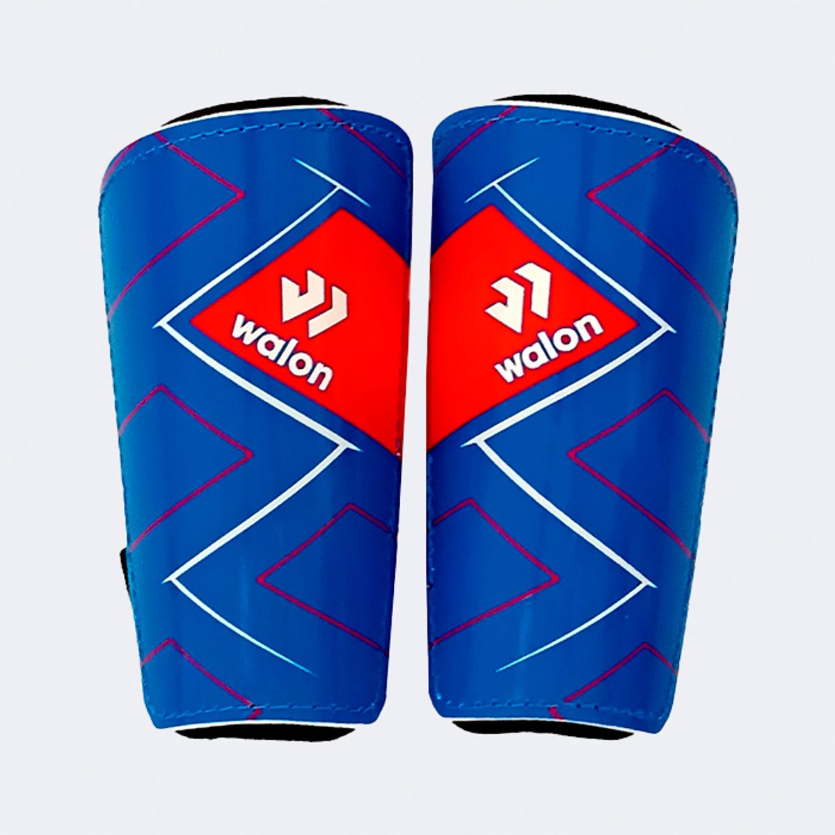 WALON - CANILLERAS CON TIRAS FUTBOL NIÑO AZULINO