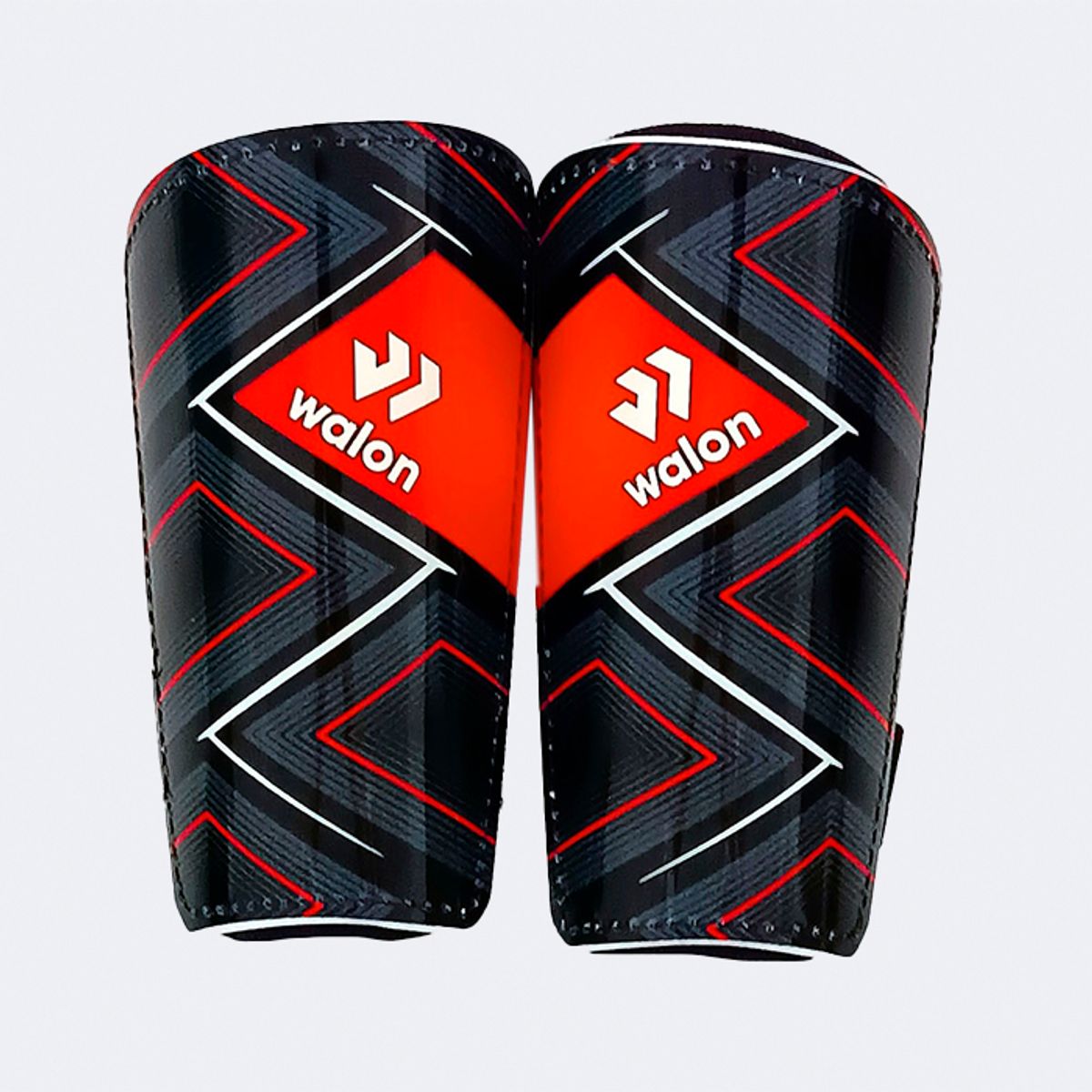 WALON - CANILLERAS CON TIRAS FUTBOL NIÑO NEGRO