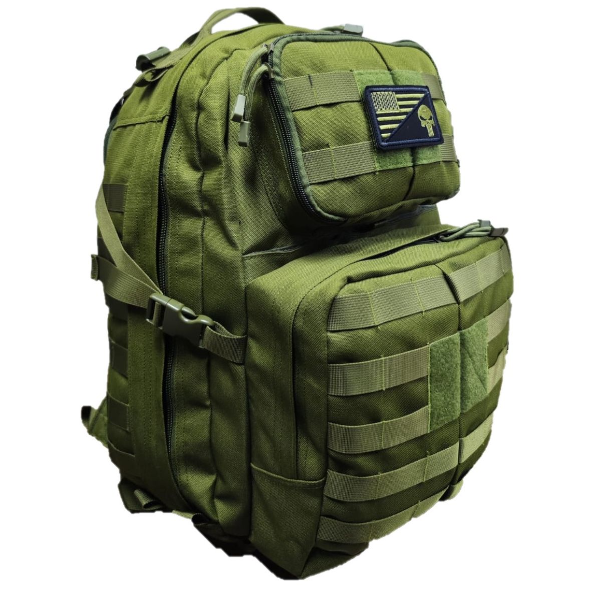 GENERICO - Mochila Tactica 40L Molle Con Portalaptop y Reforzada