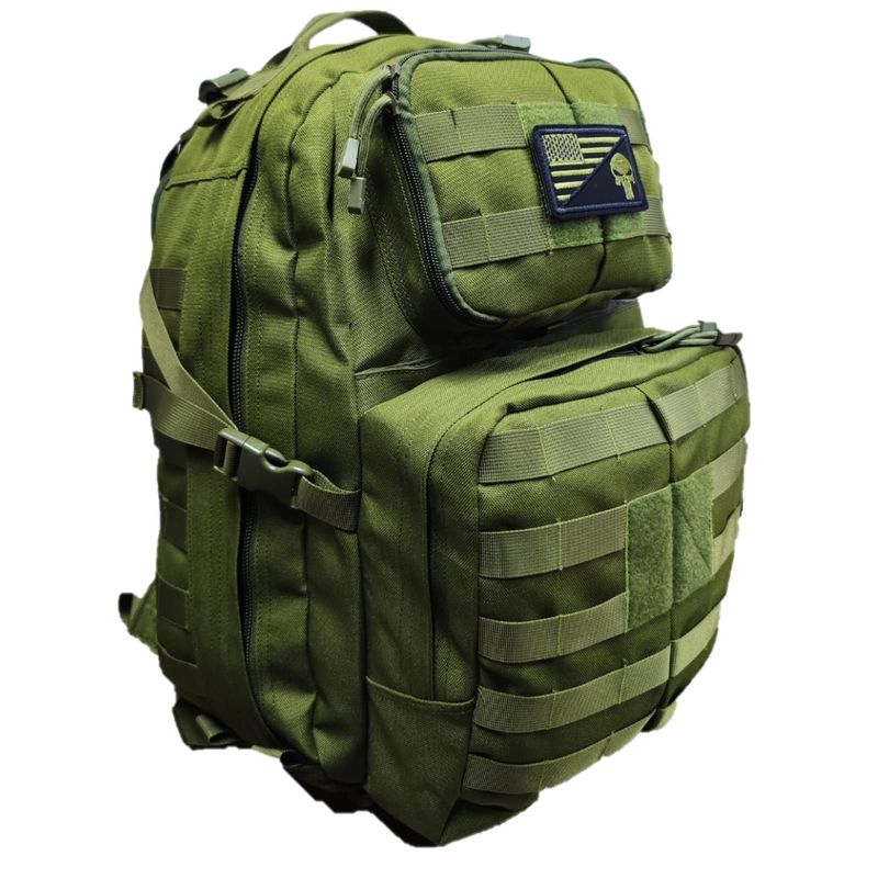 GENERICO - Mochila Tactica 40L Molle Con Portalaptop y Reforzada