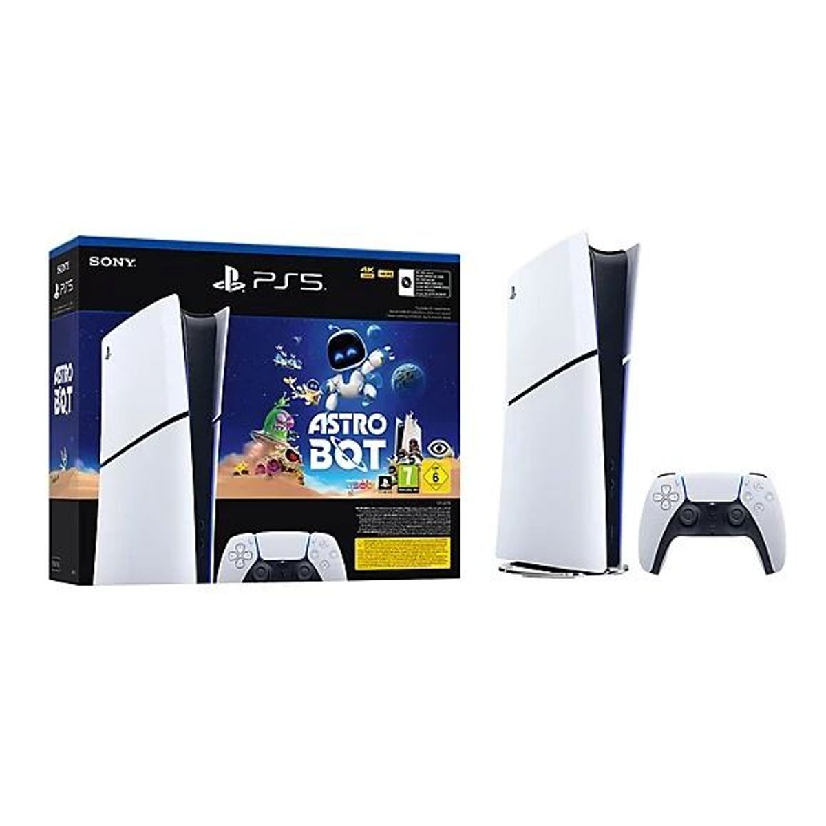 SONY - Consola PlayStation PS5 Edición Digital  Pack ASTRO BOT Slim