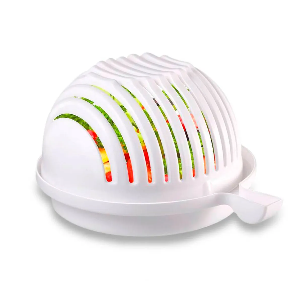 GENERICO - Tazón Cortador de Frutas y Verduras