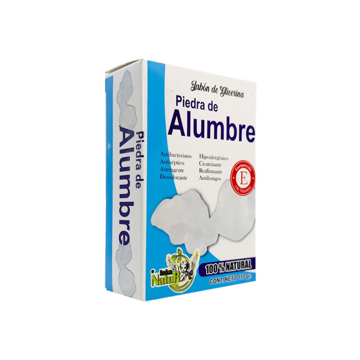 GENERICO - Jabón De Glicerina Piedra De Alumbre 110Gr